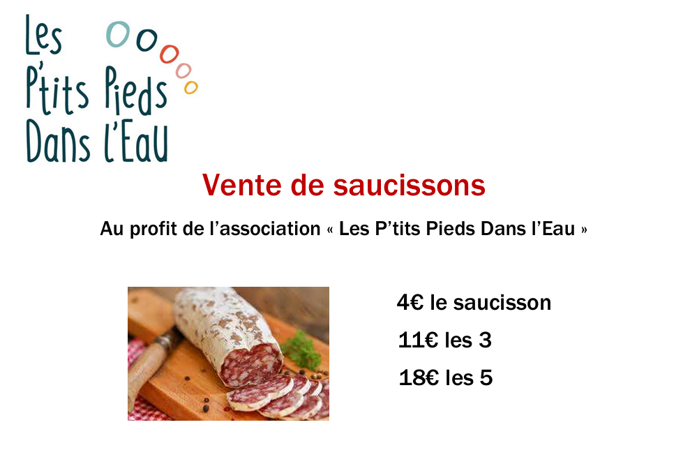 Vente de saucissons