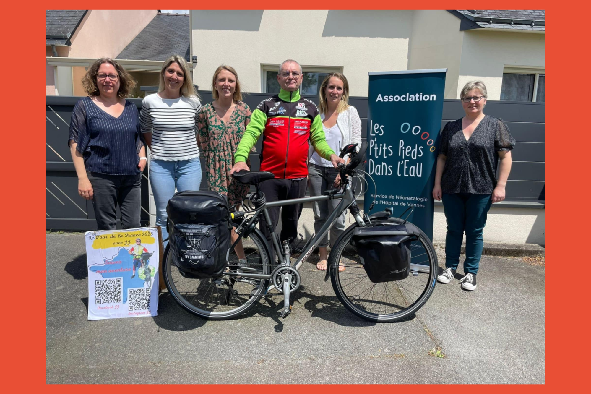 Tour de France à vélo