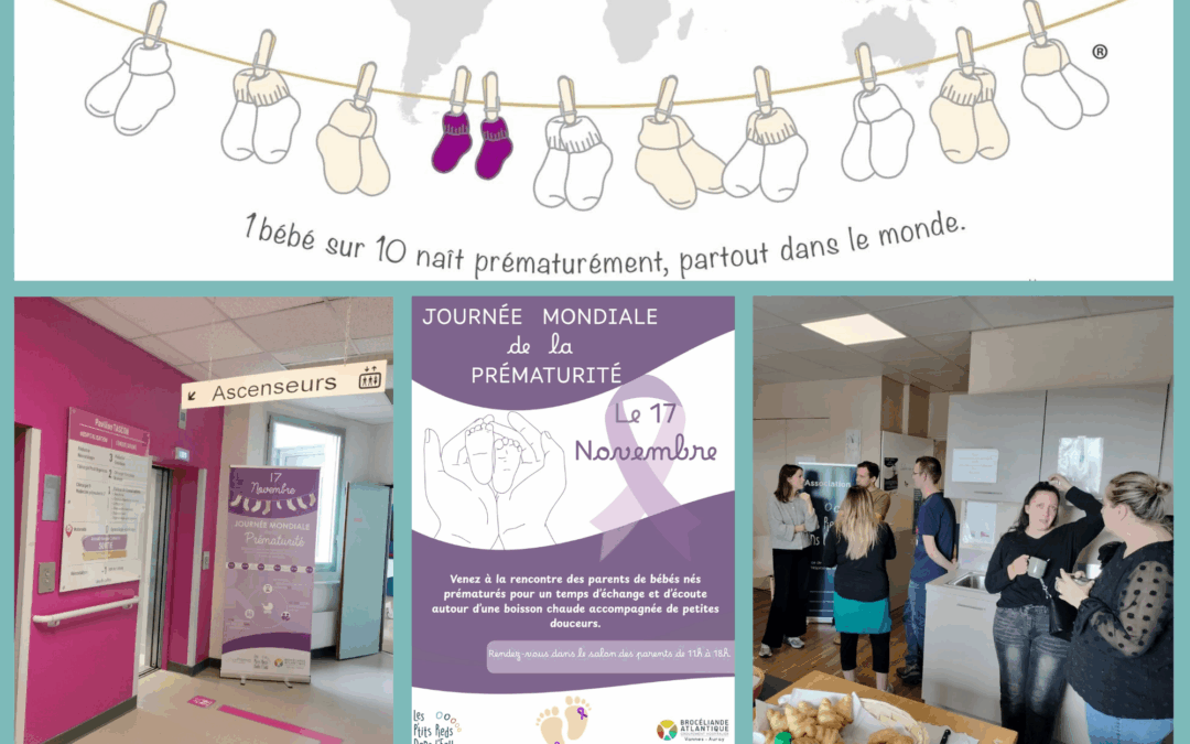 Journée mondiale de la prématurité et rencontre entre les parents