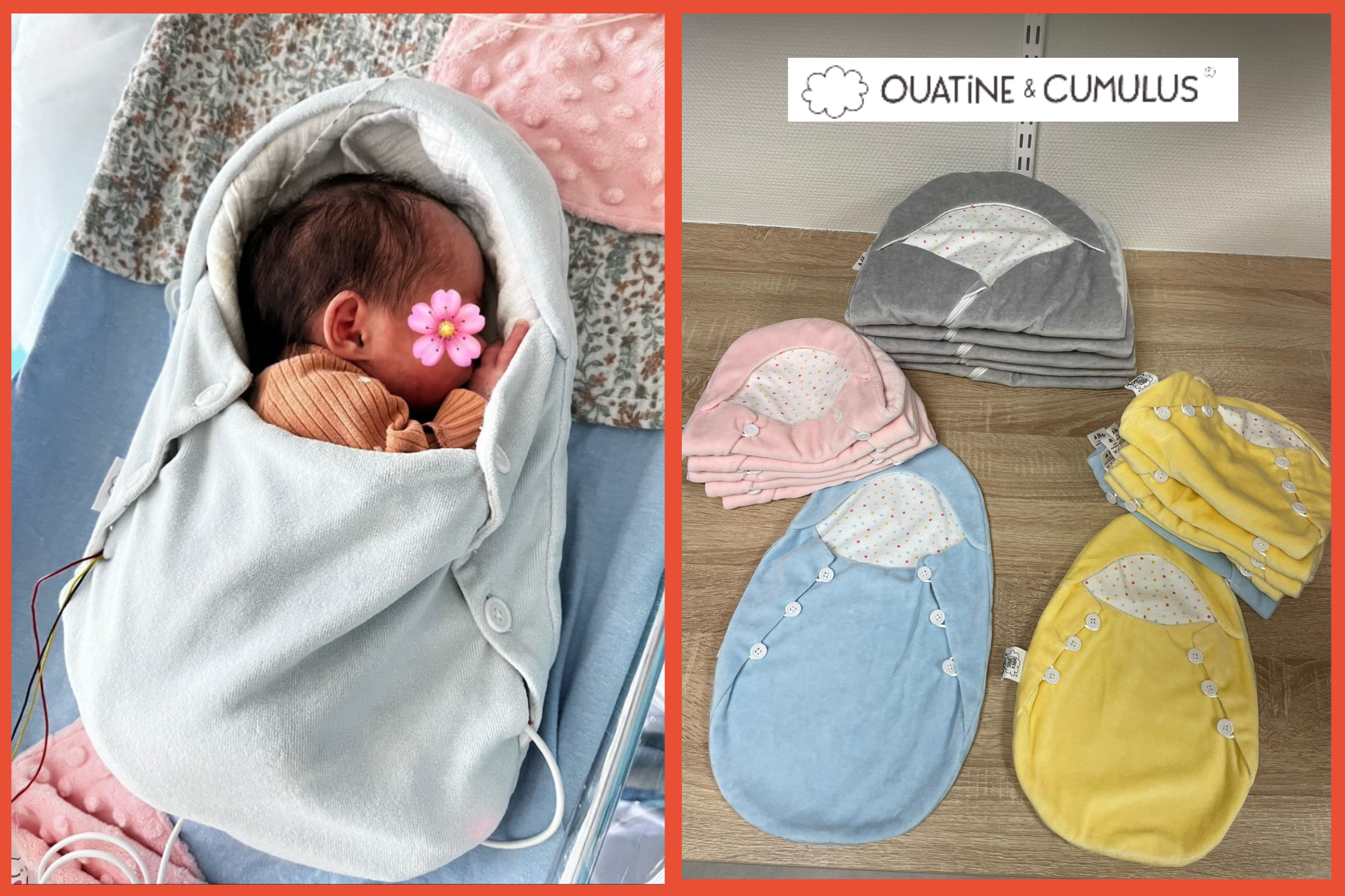 Des cocons pour rassurer les bébés prématurés