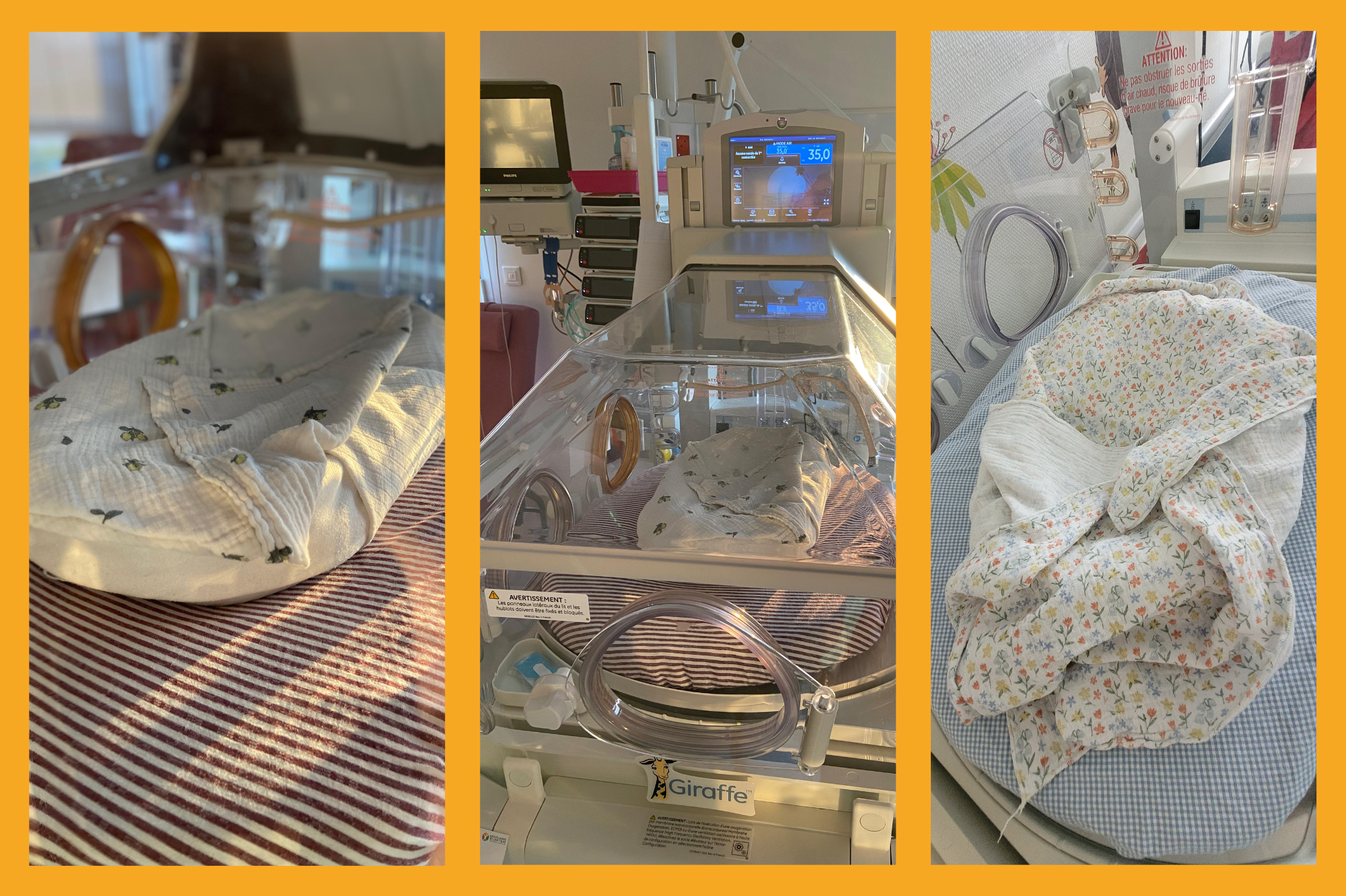 Un peu de gaité dans les couveuses